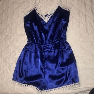 Blue Romper